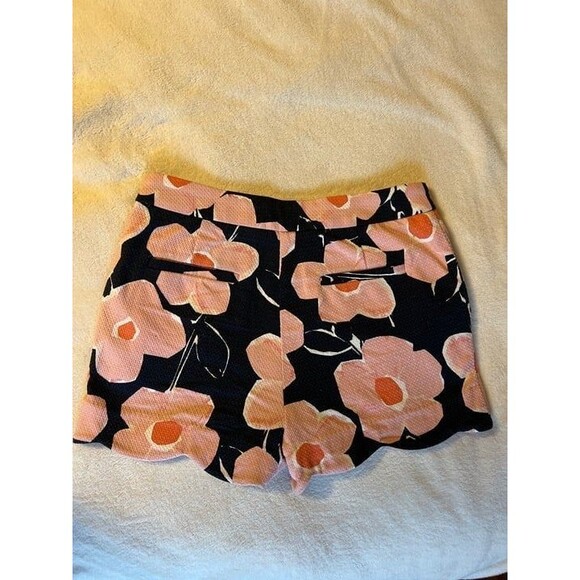 Anthropologie Floral Georgie Scallop Shorts Size 6US - Picture 9 of 12